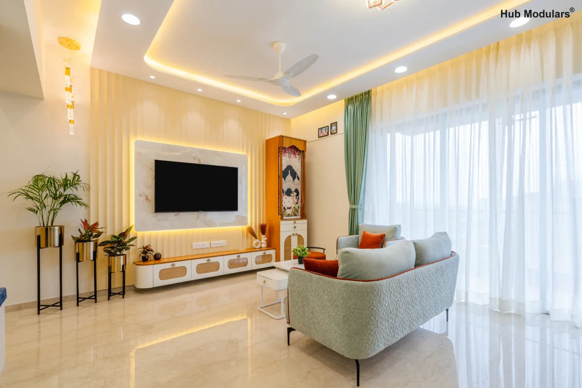 MS. Ankita Pardesi Living Room