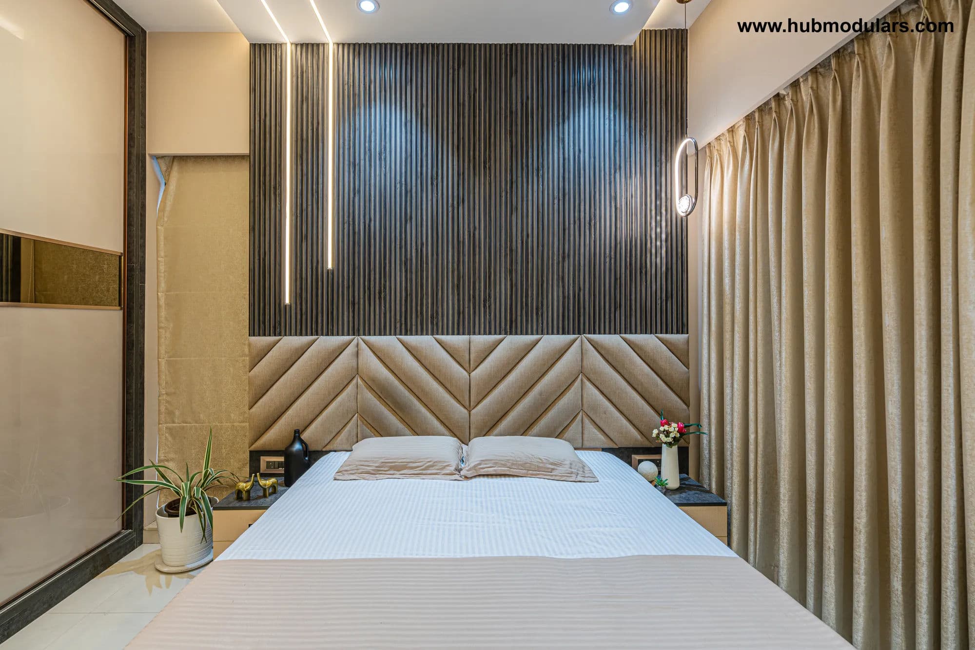 MR. Harsharan Singh Master Bedroom